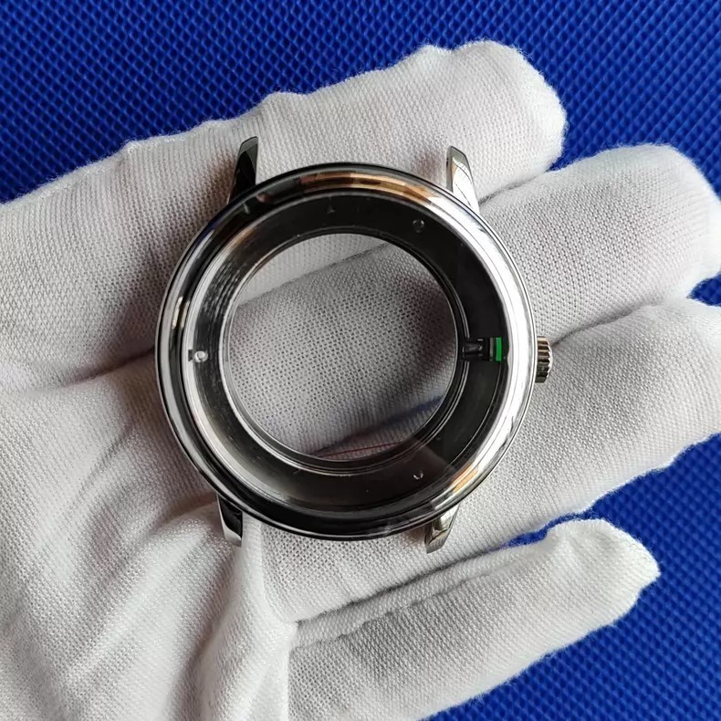 For DIY39.5mm Watch Steel Case kit For 2824 2130 pt5000 2500 Movement