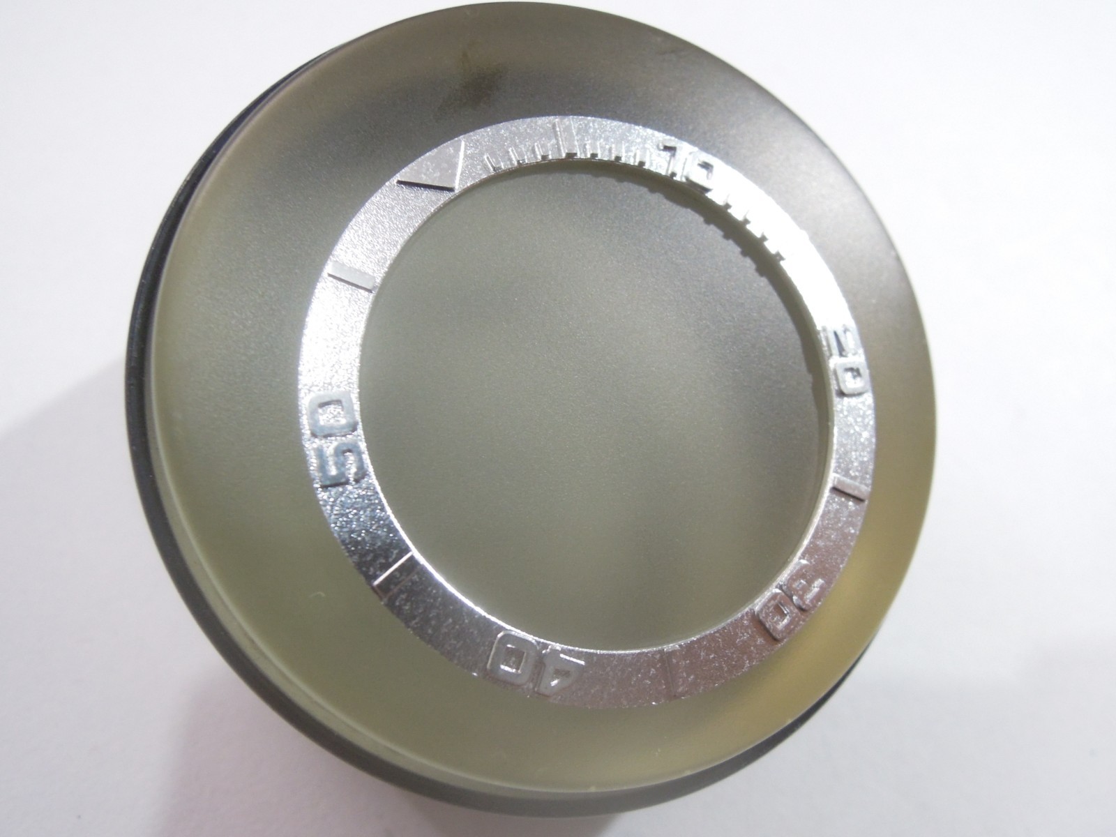 NEW SILVER FLAT BEZEL INSERT Y.M STYLE LARGE DIVERS SKX007 /7002-7001 /6309-7040