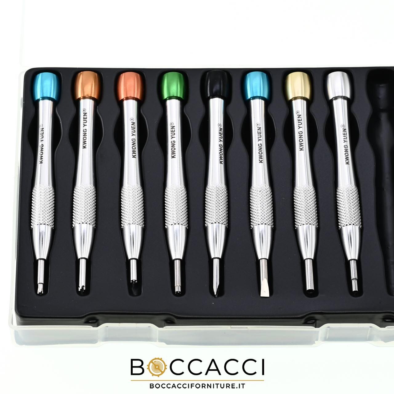 WATCHMAKER TOOLS Set of 8 Screwdrivers for Pipe, Waterproof Gasket Screws…