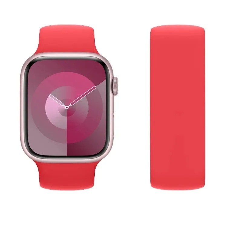 Solo Loop for apple watch band 44mm 40mm 45mm 41mm 49mm 46mm 42mm bracelet.
