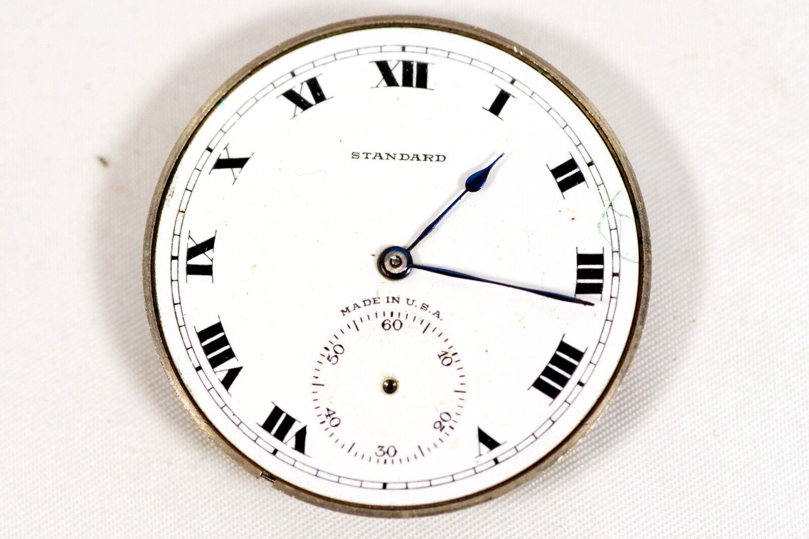 Standard Watch Co Pocket Watch Movement Model BF Grade 171 & Dial