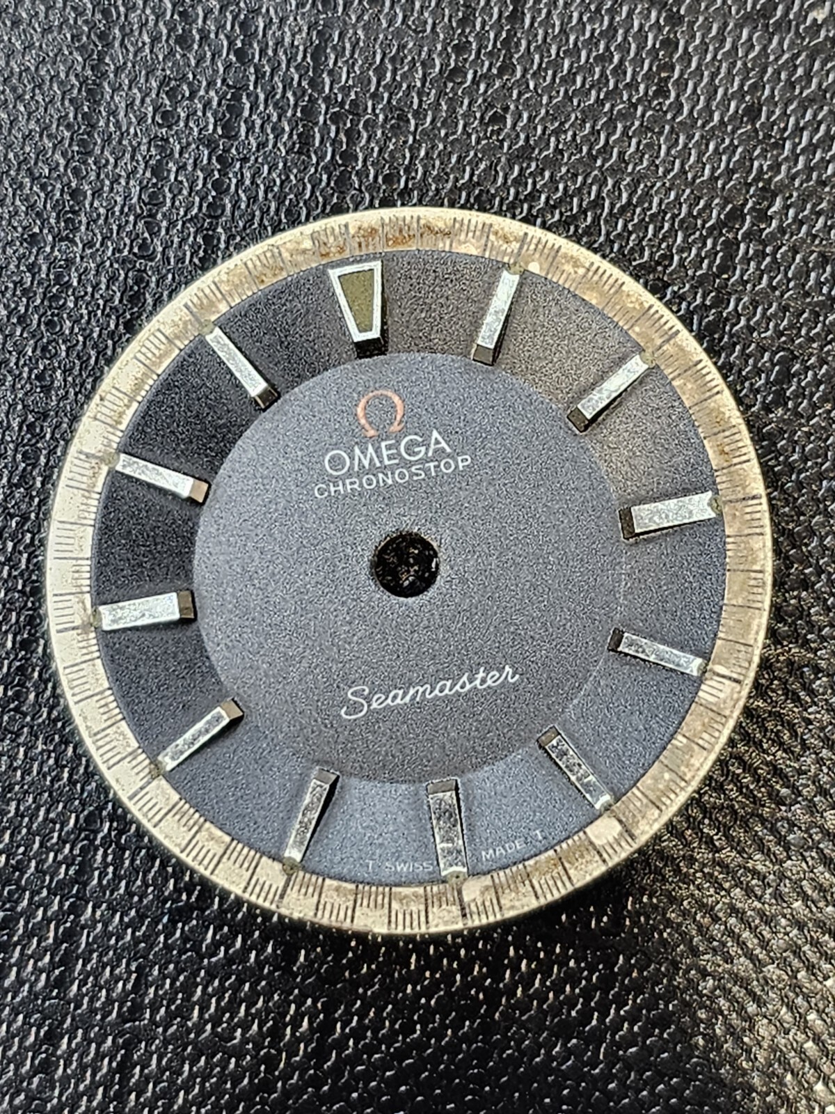 Genuine OMEGA Chronostop Dial, Original