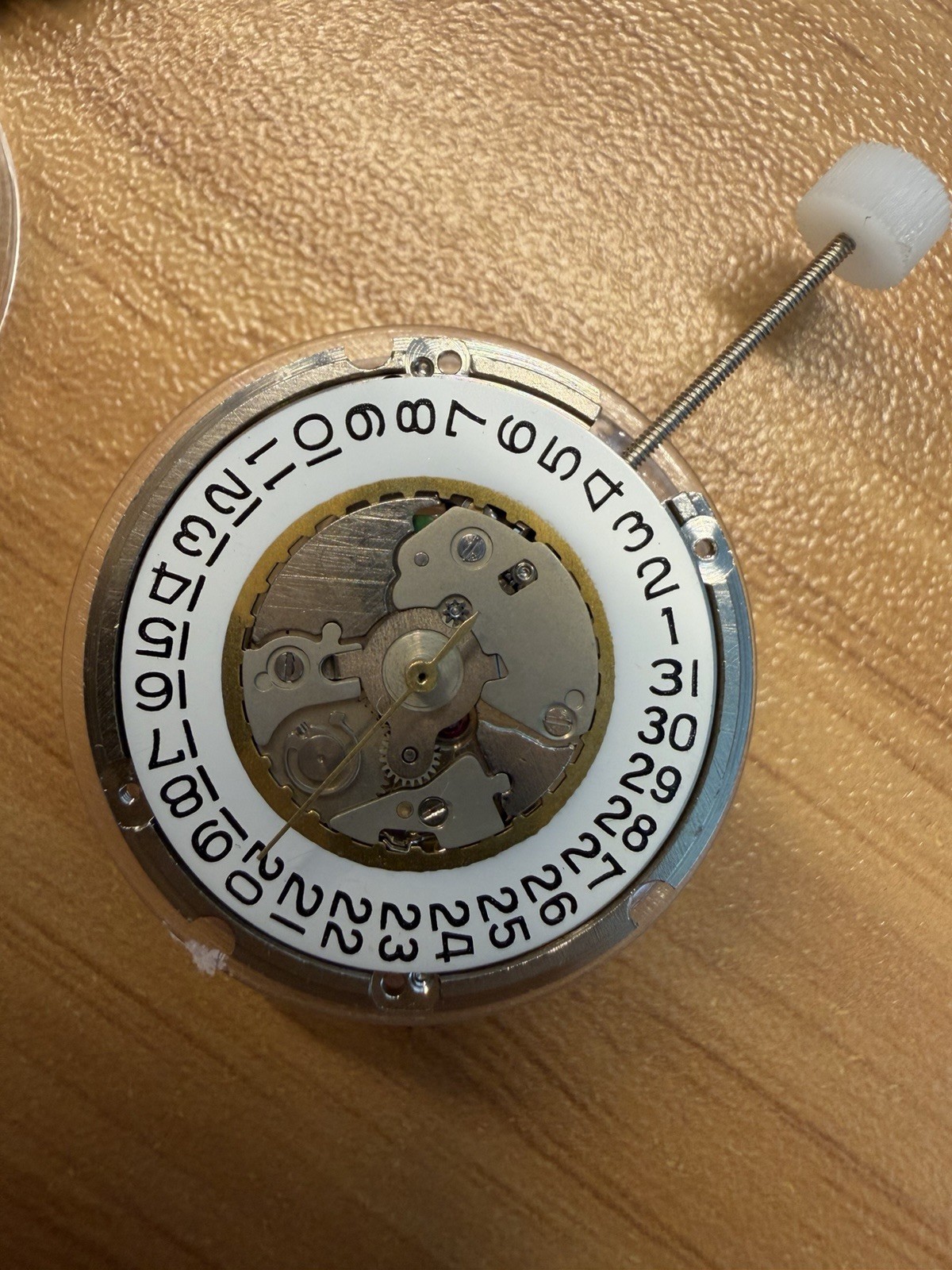 NOS EBOSA Bluebird Cal. 700-701 Swiss Quartz Watch Movement Date AS IS