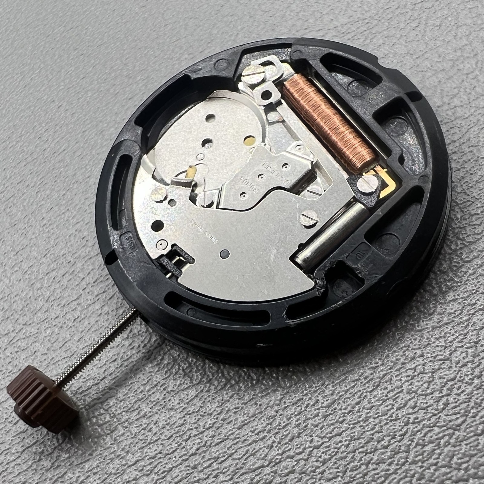Swiss Ronda 515.D Quart Movement Day Date