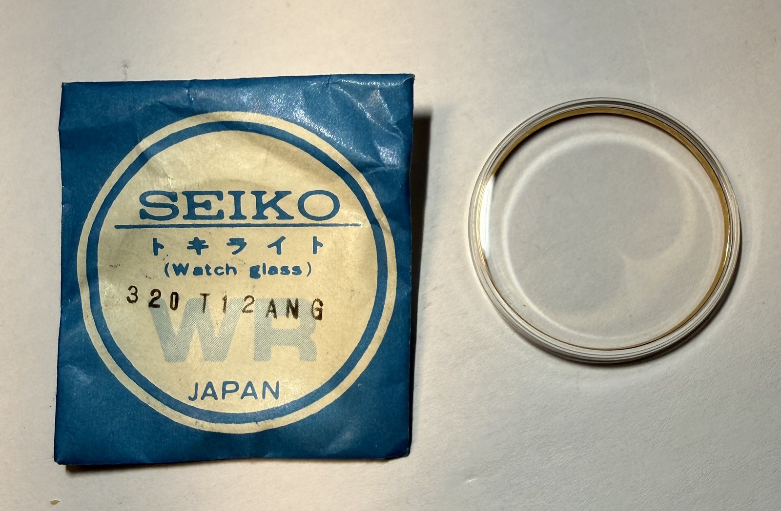 Vintage NOS Genuine Seiko Japan Crystal 320T12ANG 6119-6000 6010 6030 6040 6410