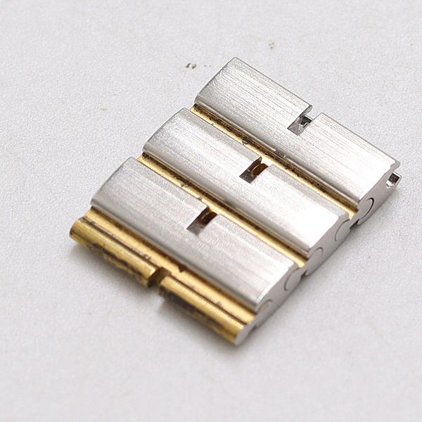 Dunhill Elite 699097 Original Watch Link 3 links 12 mm Silver / Gold