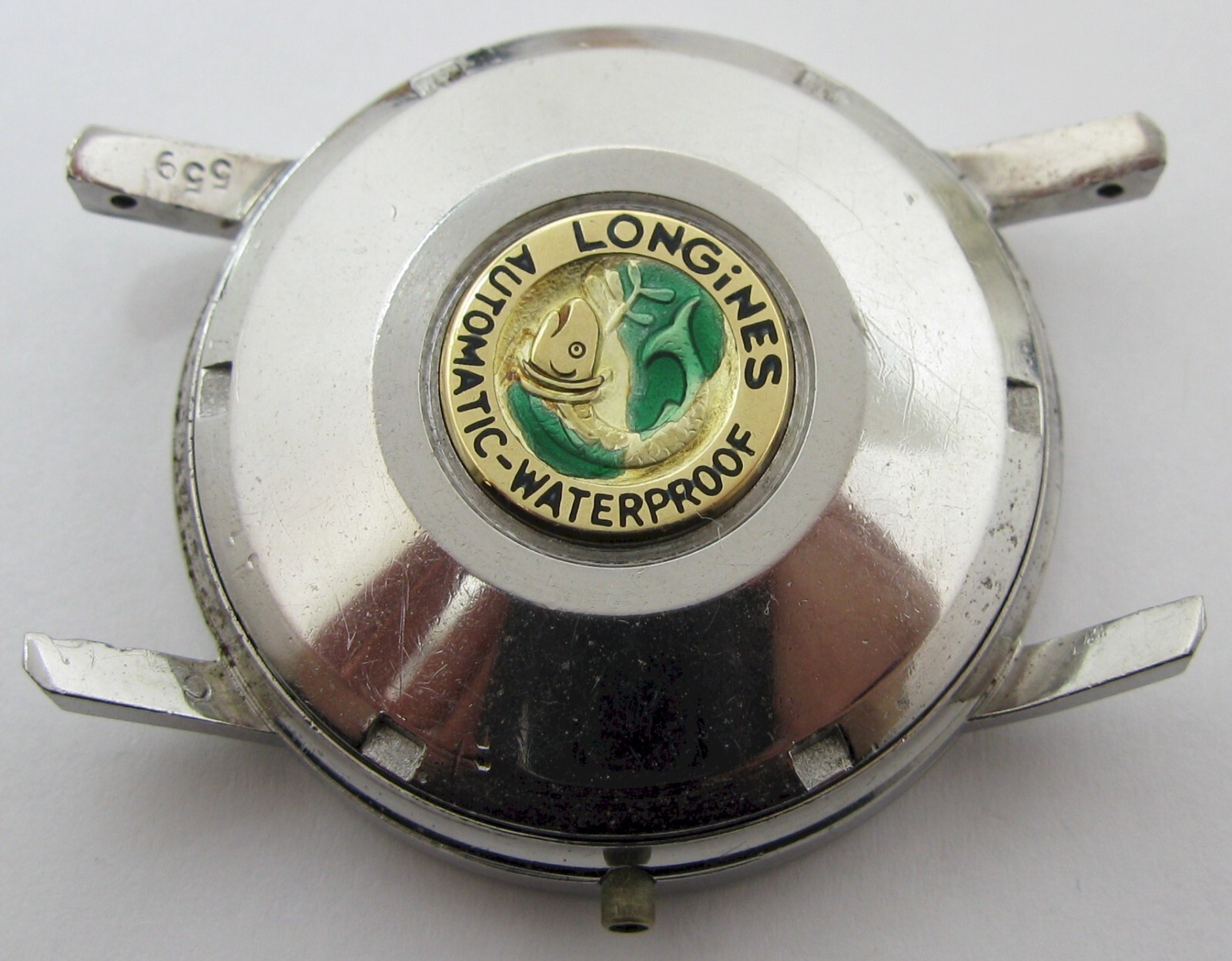 Longines Watch part complete case 9032 3 in stainless steel 35 mm