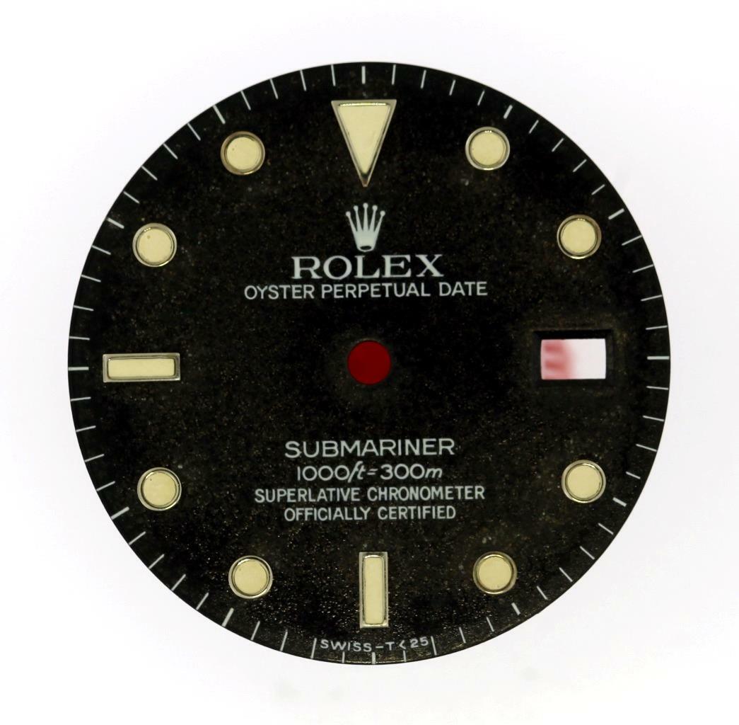 Vintage Men Rolex Submariner Date 40mm Black Tropical Dial 16800 16610 S/S #F7