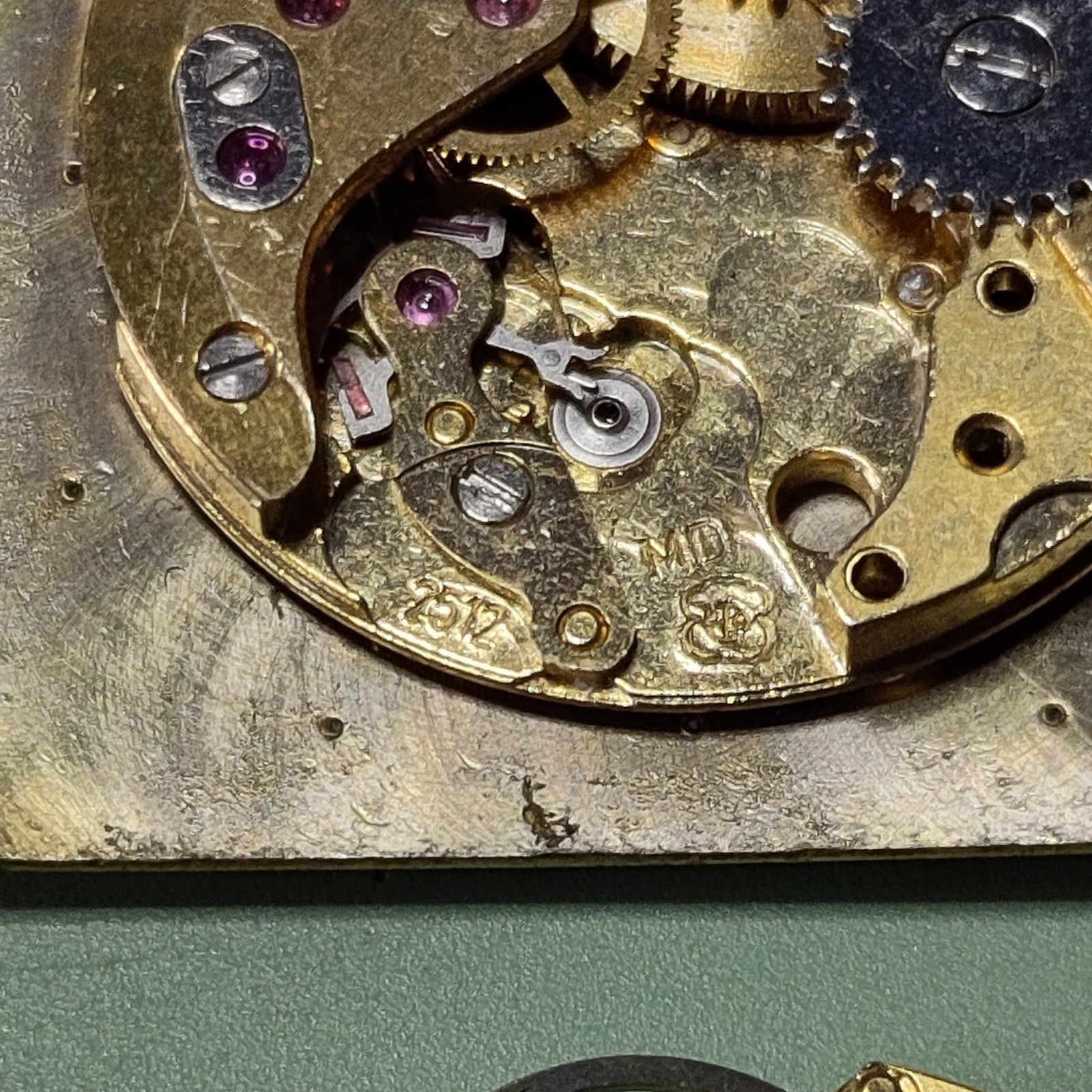 ETA Calibre 2512 individual parts