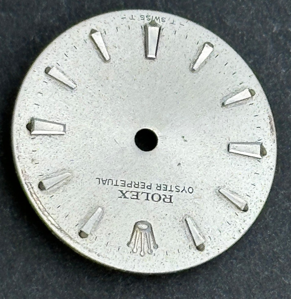 Vintage Rolex Ladies Oyster Perpetual Watch Dial For 24mm Case No Date