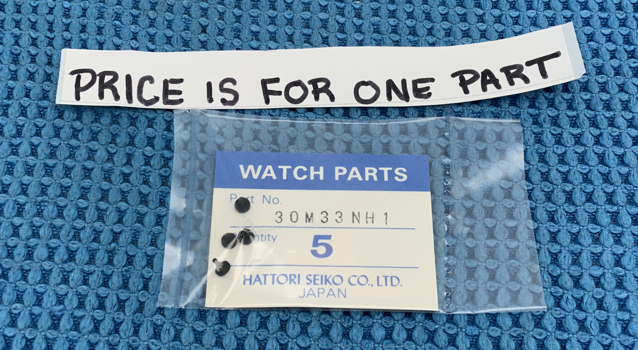 Seiko Crown 30m33nh1 Original New Old Stock. Price Is For One Crown. 22m-30n R