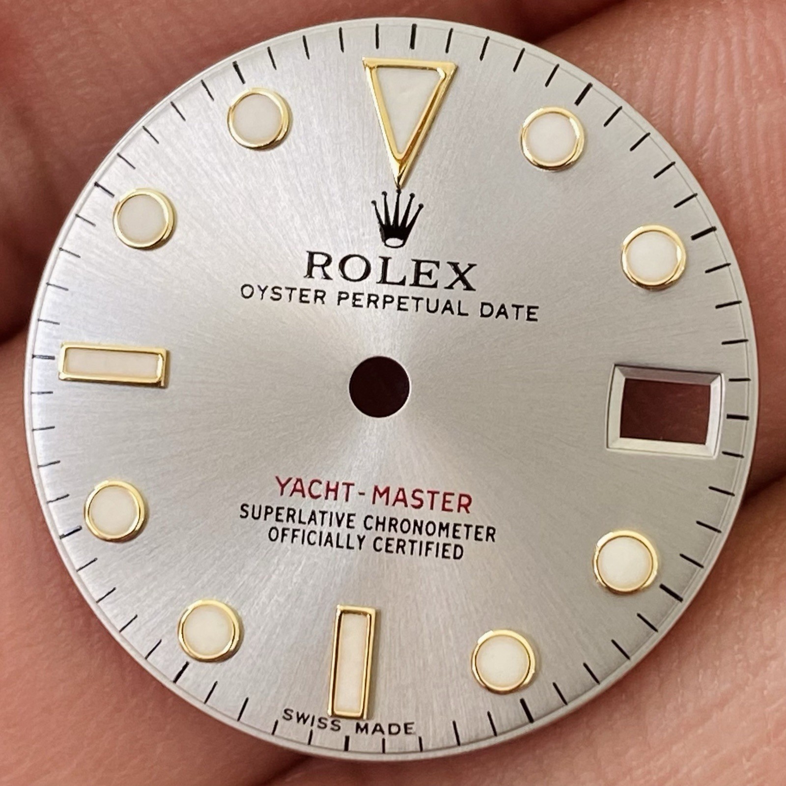 Rolex Silver Dial For Lady Yacht Master 35mm Model 168628 168623 68628 68623