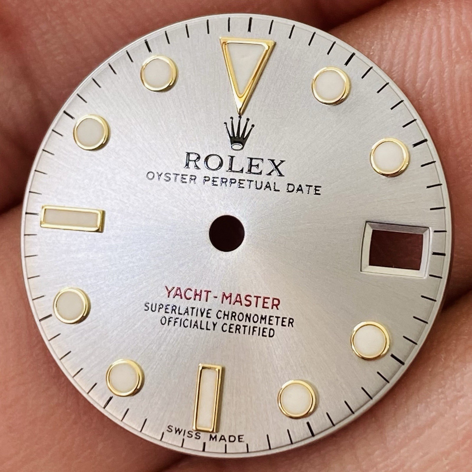 Rolex Silver Dial For Lady Yacht Master 35mm Model 168628 168623 68628 68623