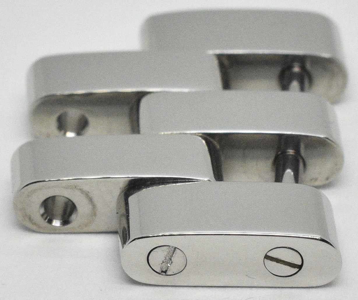 Breitling Chronomat 20mm 5 Row Pilot Stainless Steel Rounded Bracelet Link OEM