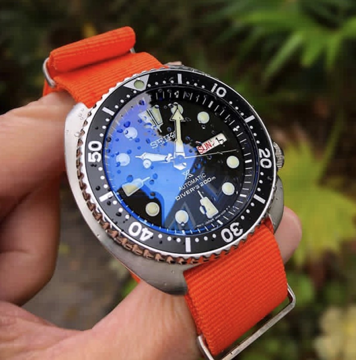 Watch Crystal Only for SRP Turtle Double Dome Sapphire Crystal – CT057