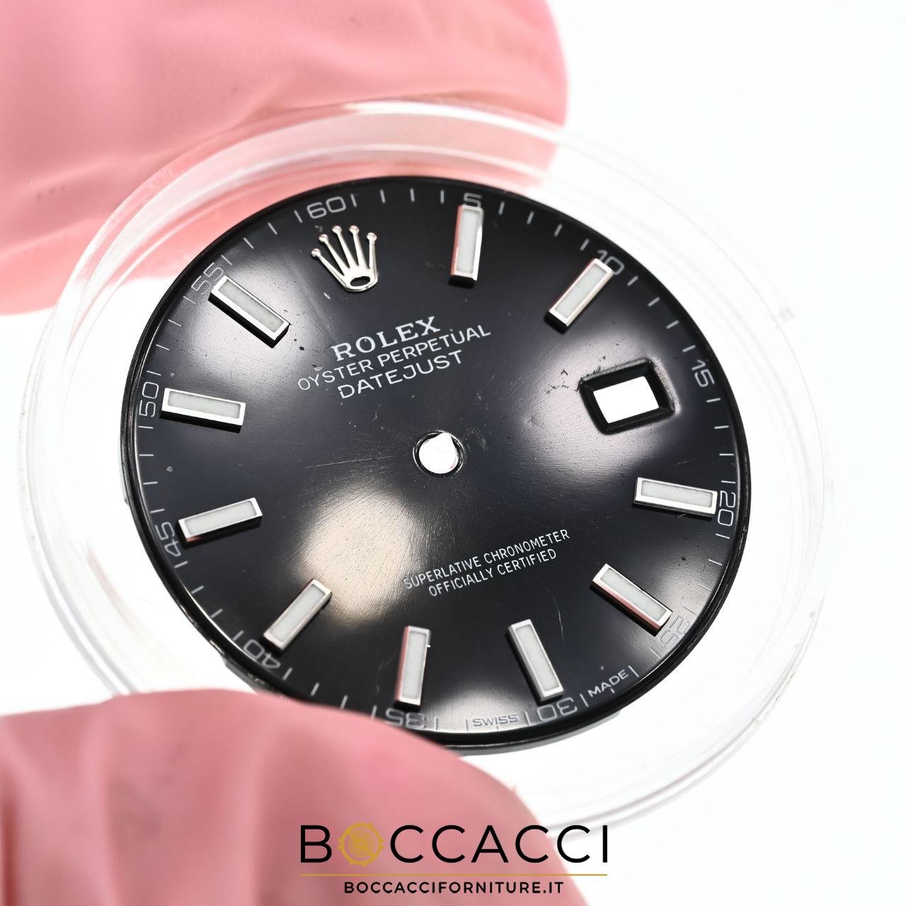 ROLEX Black Dial for Datejust 41 126300 126334 Chromalight (GREAT CONDITION)