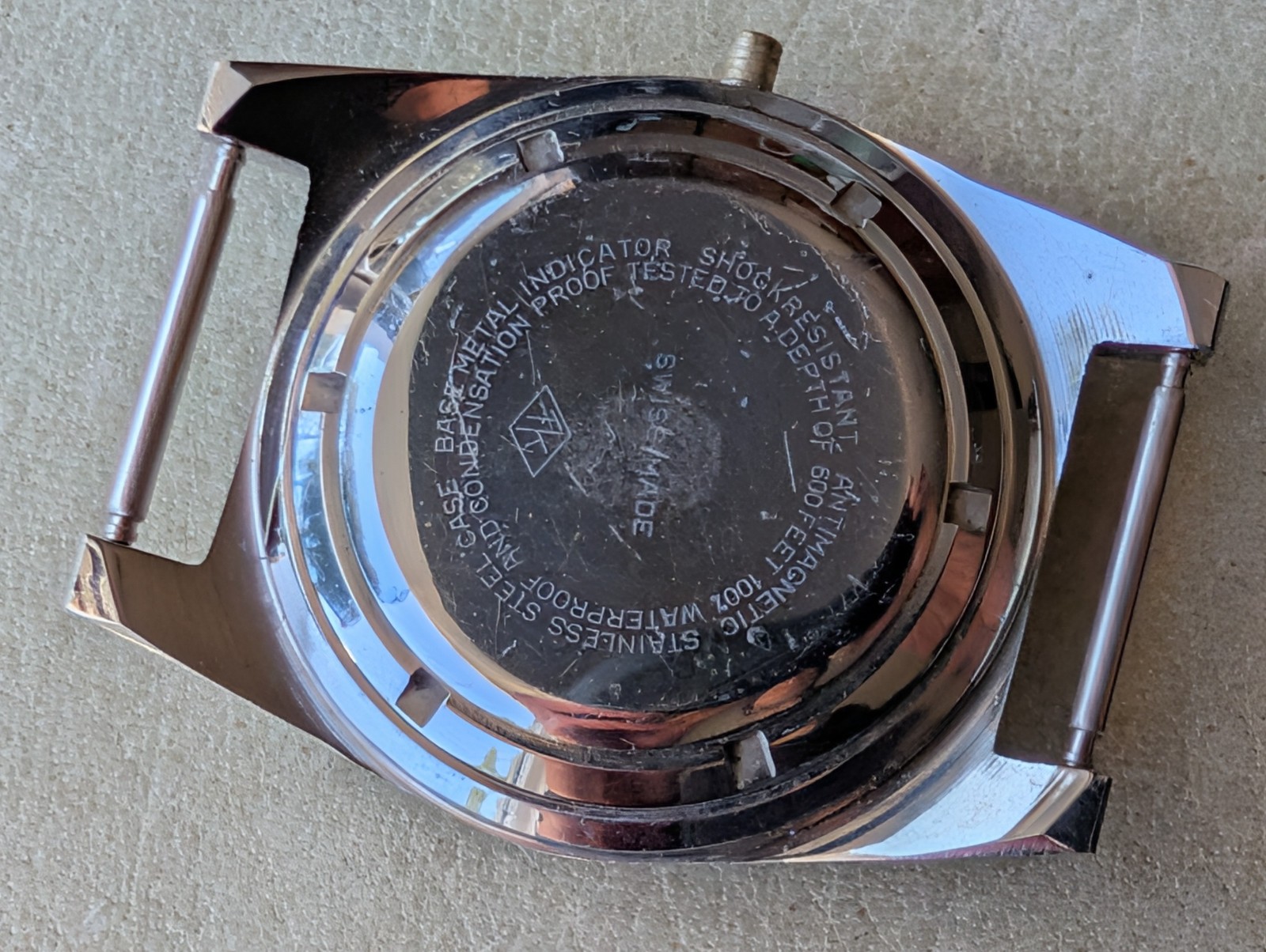 Vintage 1960/70’s TK All SS Diver Case/Loose Countdown Bezel/Crystal/Spring Bars