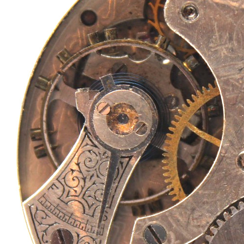 1908 WALTHAM POCKET WATCH MOVEMENT 16277451 GRADE 610 16s 7j (KK)