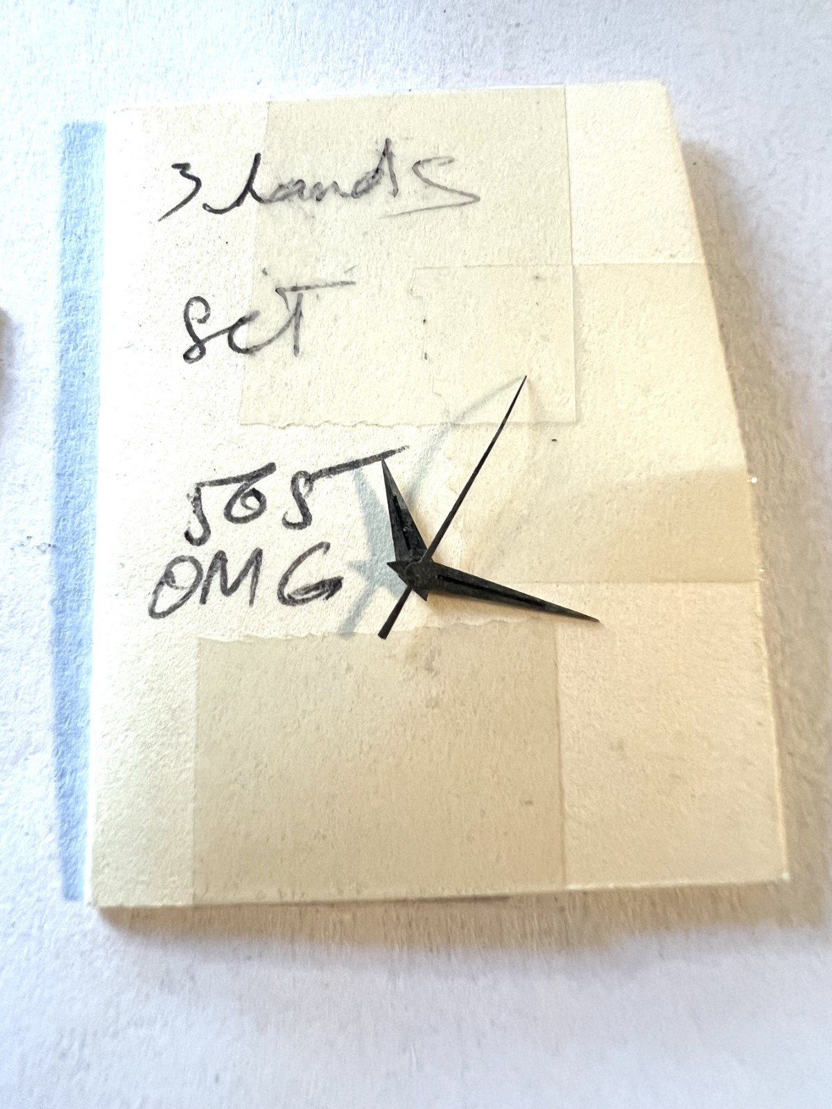 Omega 565 Sethand & Date Dish, 550 Male Stem . Used Parts.