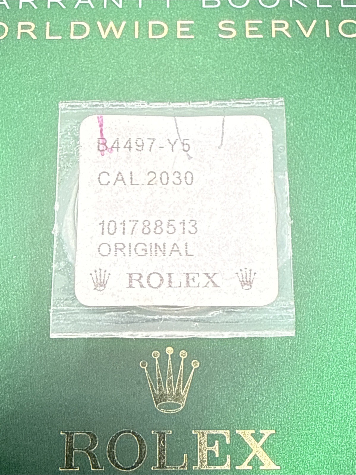 New Genuine Rolex 2035 2030 4497 Spring for Insetting B4497-Y5