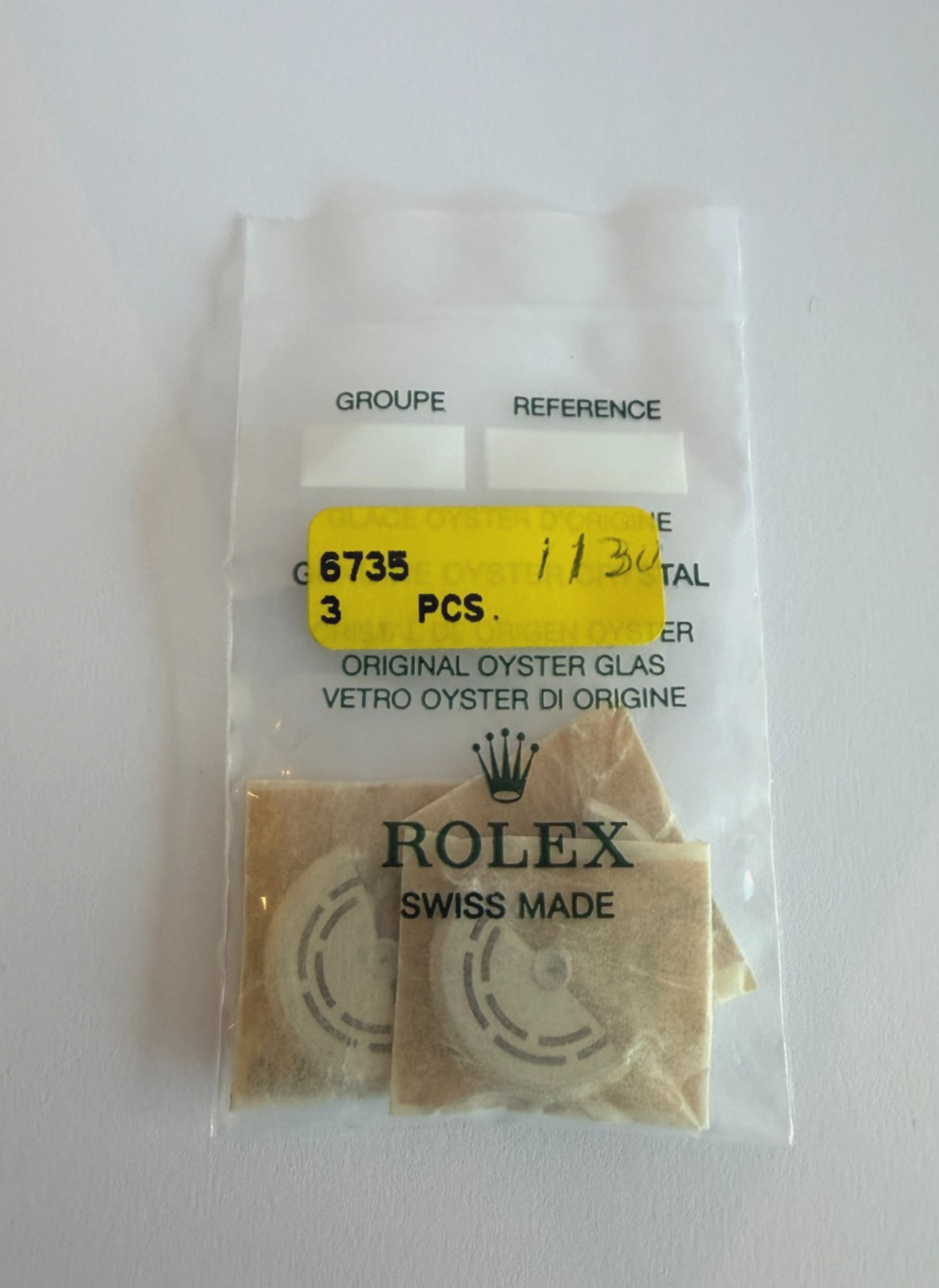 ROLEX 1130 Oscillanting Weight Cod. 1130-6735 Calib: 1130, 1135, 1160, 1161, …