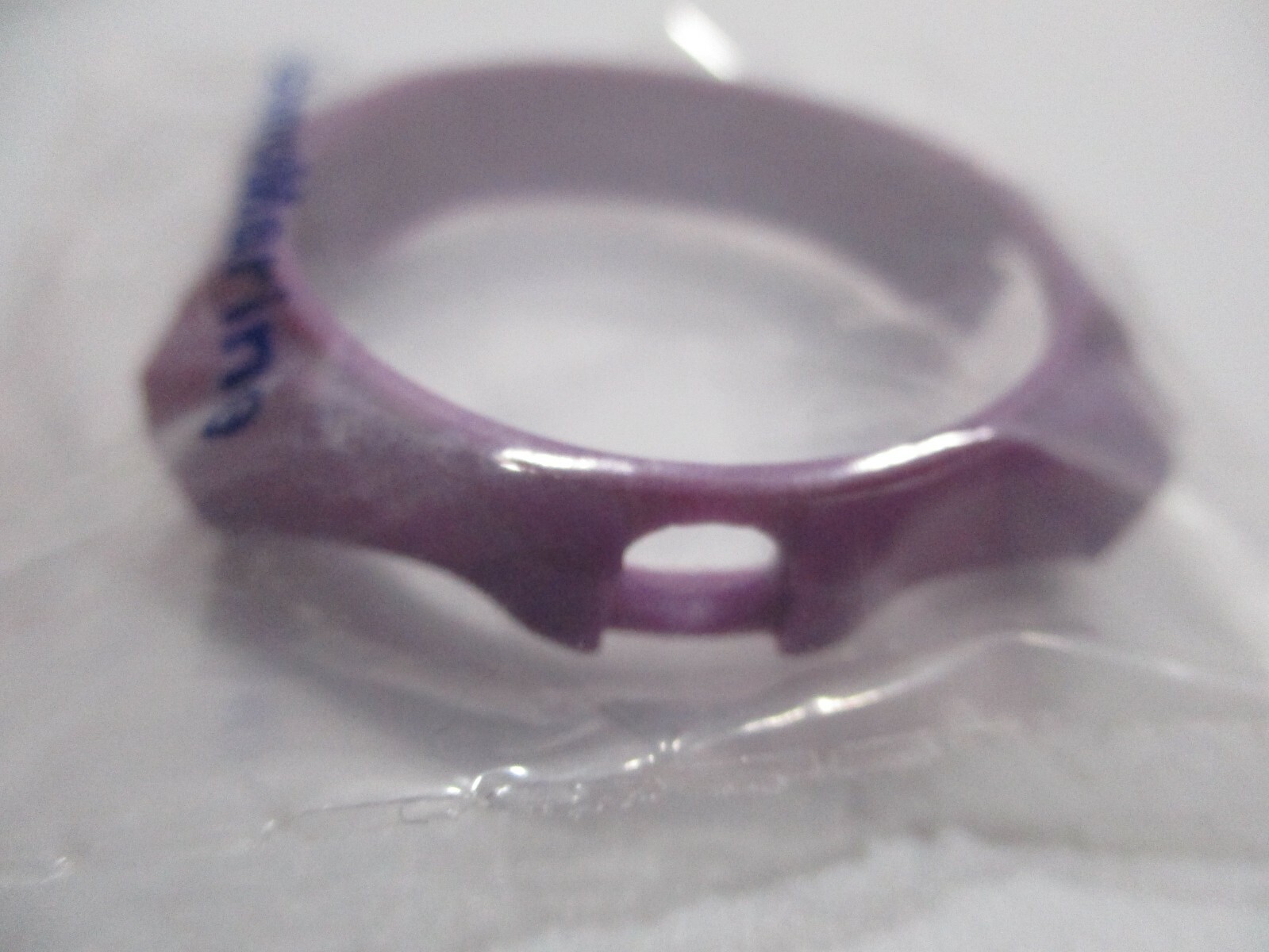 New! Genuine TechnoMarine Techno Marine Watch Purple Silicone Case Shroud Cover