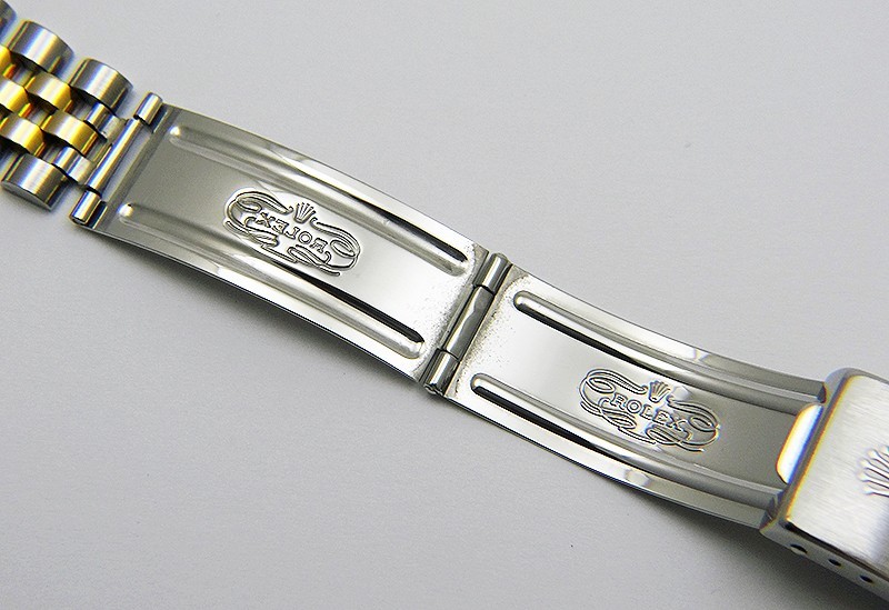 Genuine Rolex Datejust 18k Gold SS 20mm Watch Bracelet 62523 H-18 Clasp T5 1995