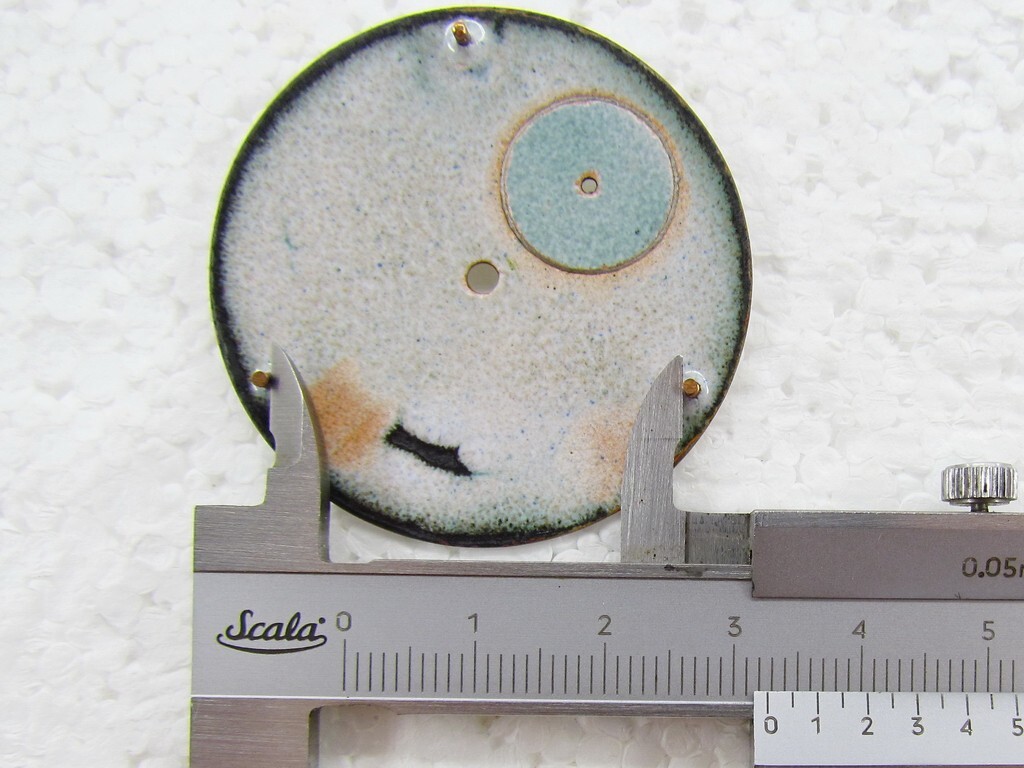 Omega Antique Swiss Original Porcelain Dial (Watch-face) 44 mm for Pocket Watch