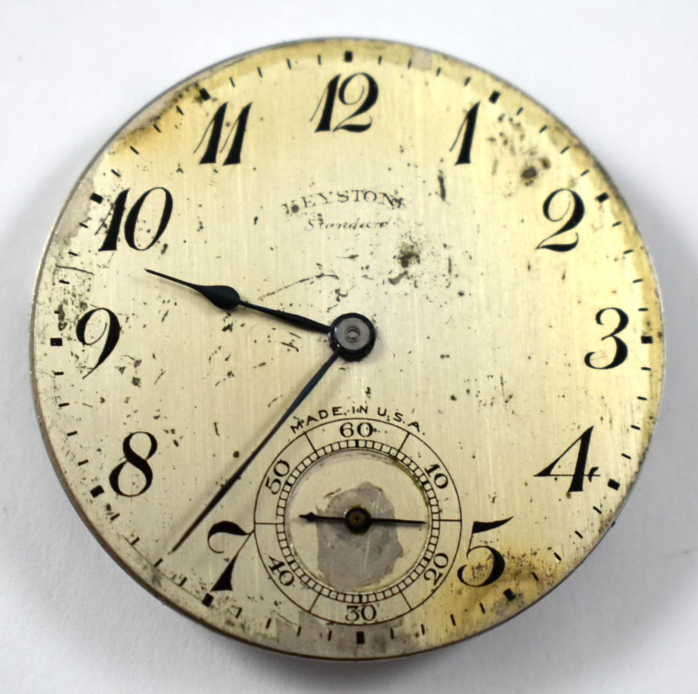 Vintage New York Standard Watch Co 12s 15J OF Pocket Watch Movement lot.wq