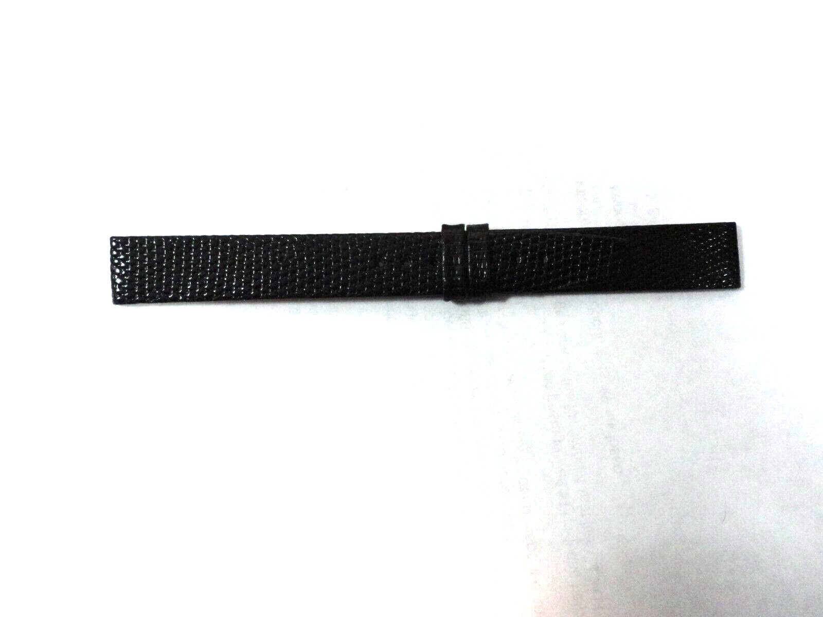 New TIFFANY & Co Watch Strap Black size 15R, Lizard