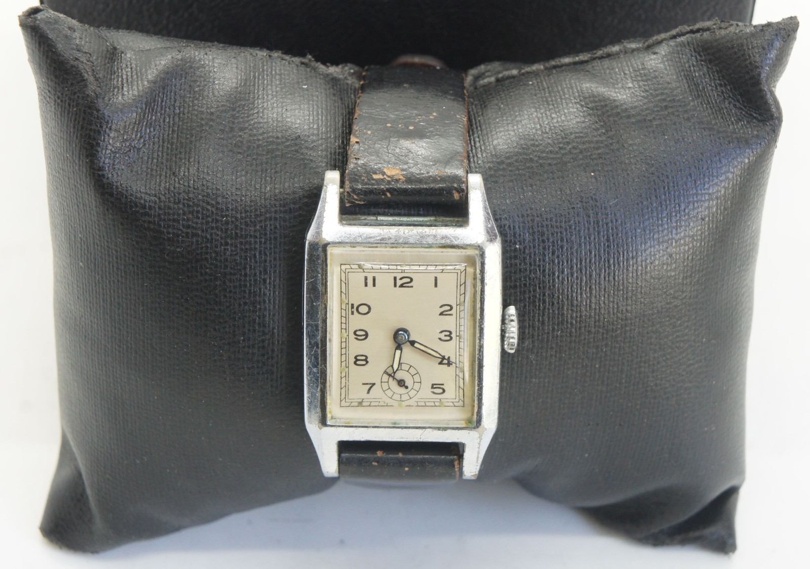 RARE TANK 1920’s-1940’s SWISS ART DECO MEN’S WRIST WATCH
