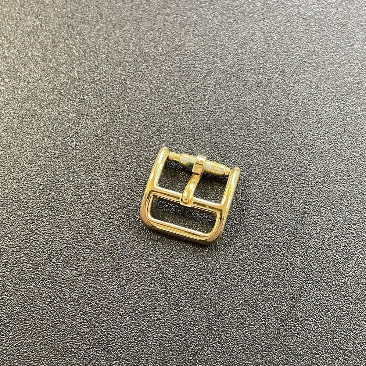 Genuine Hermès Watch Buckle 10mm GP Gold Plated for Leather Strap