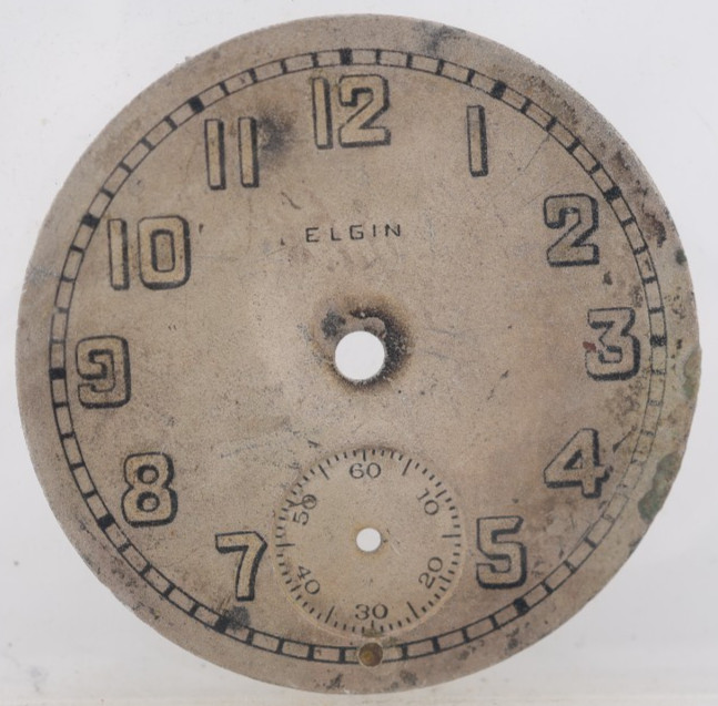 ELGIN TRENCH WRIST WATCH DIAL 26.2mm (OA)