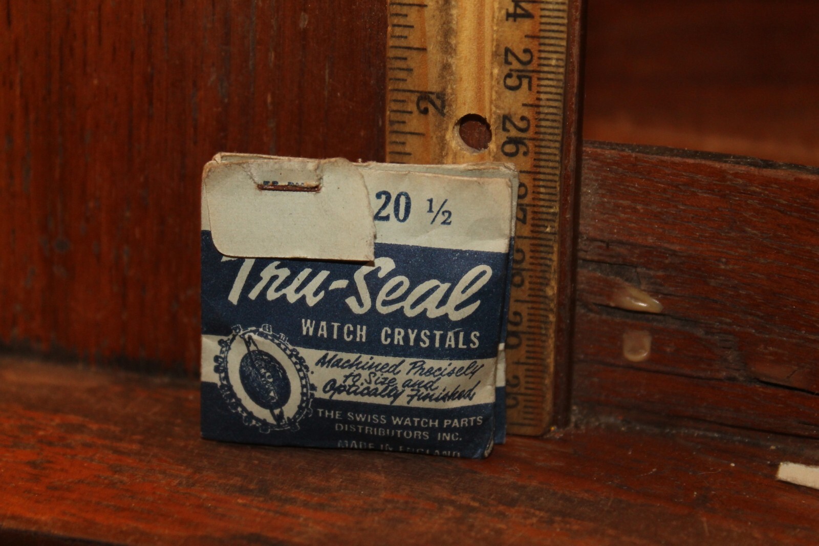 One NOS VINTAGE Tru-Seal Watch Crystal TS 20-1/2