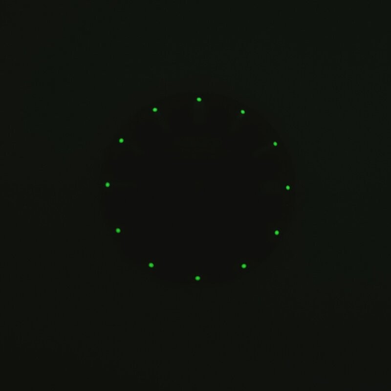 28.5mm Sun Pattern Watch Dial Green Lume for Nh35 Nh36 Movement Accessories