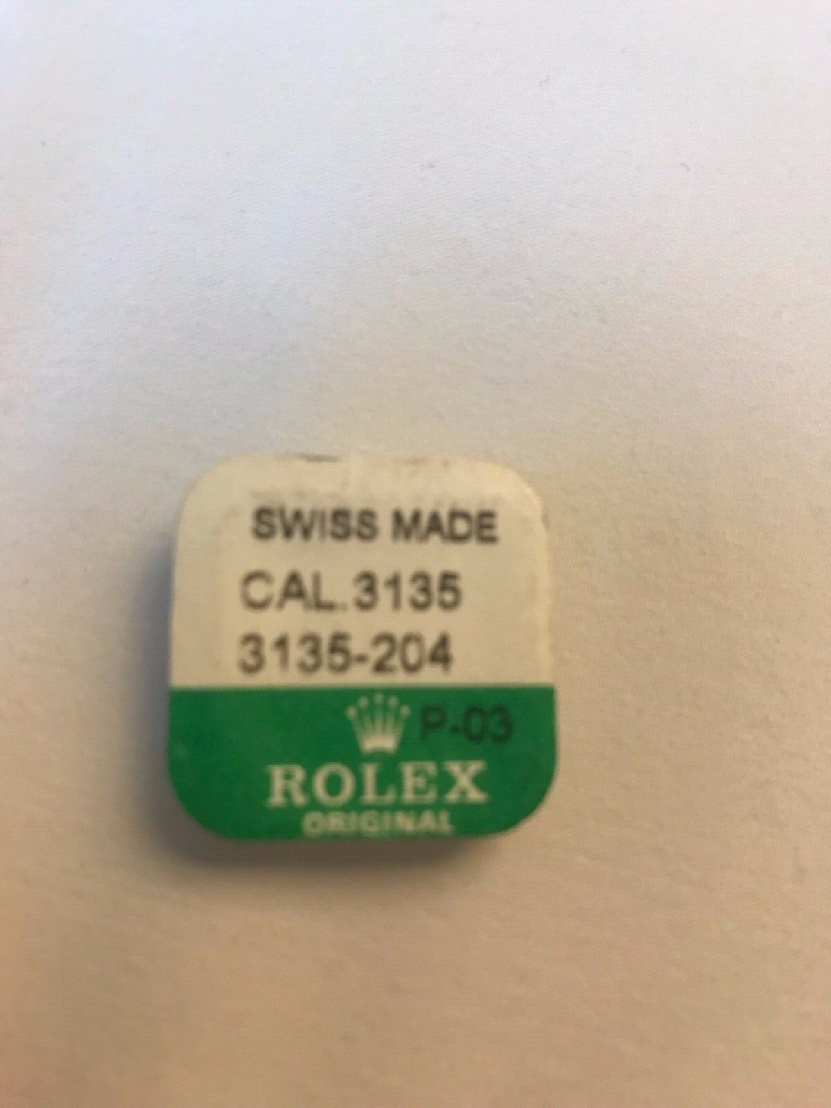 New Genuine Rolex 3135-204 Winding Pinion – SEALED (R151)