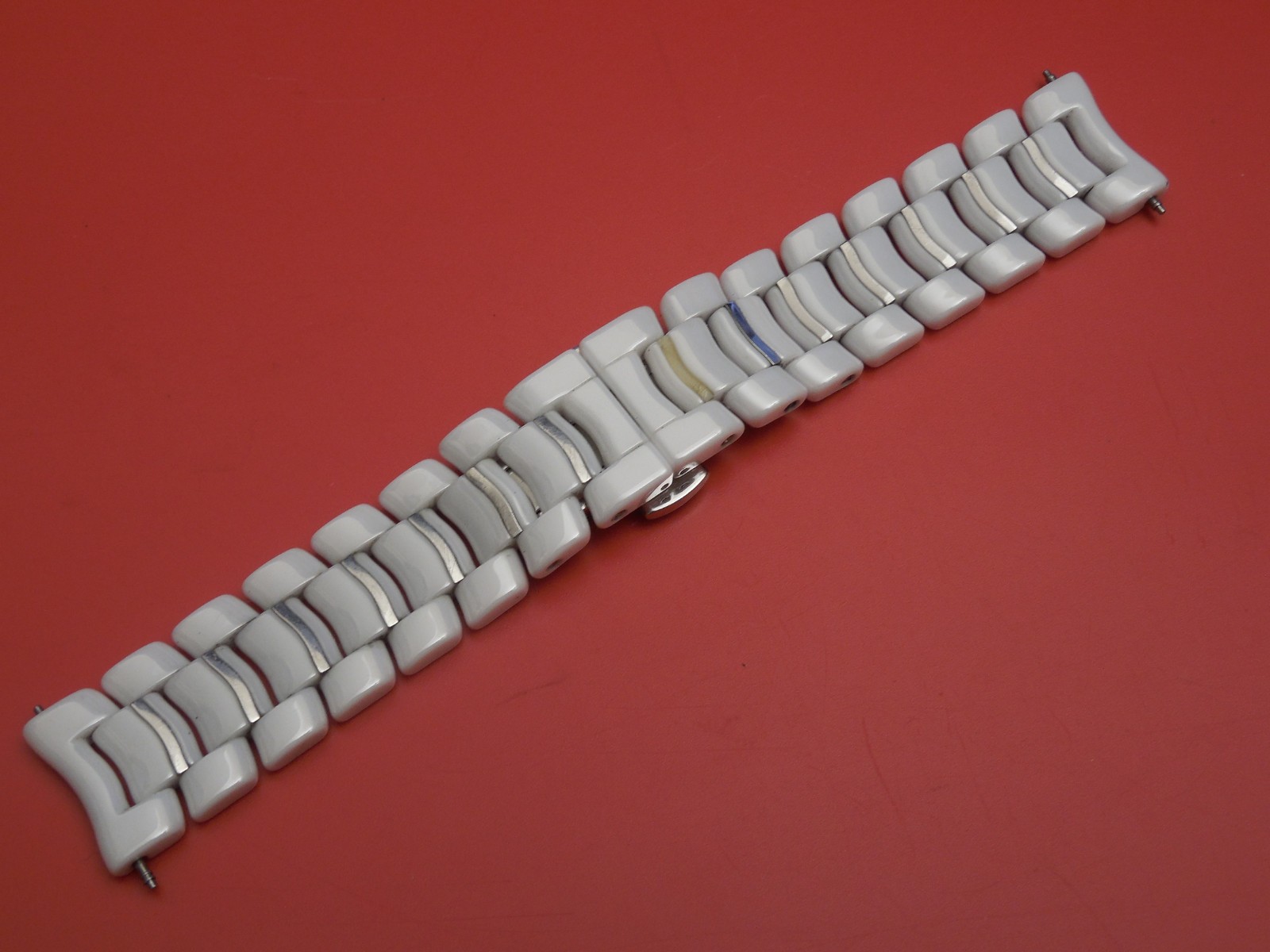 EBEL WHITE CERAMIC 17MM STRAP BAND BRACELET FOR 33MM X-1 x1 MODEL