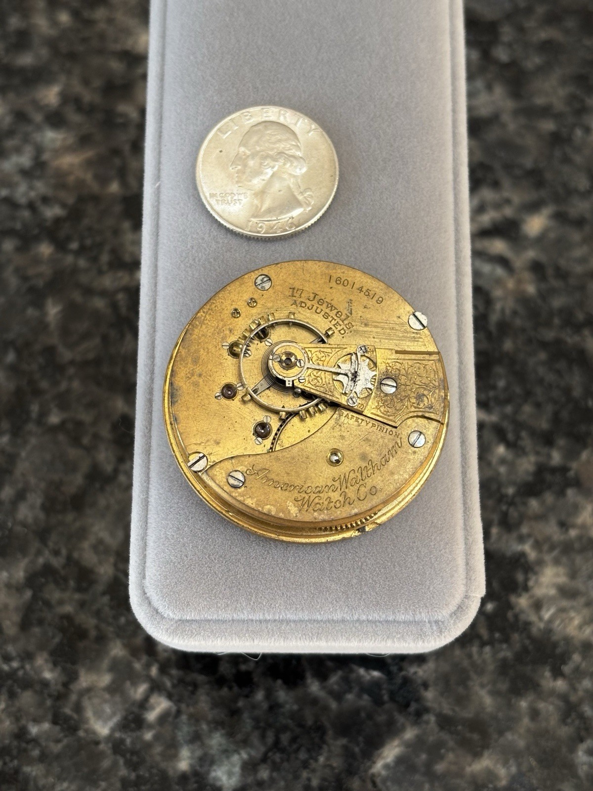 Antique Waltham Grade No. 85 Model 1883 Pocket Watch 17J Movement 18s – Parts
