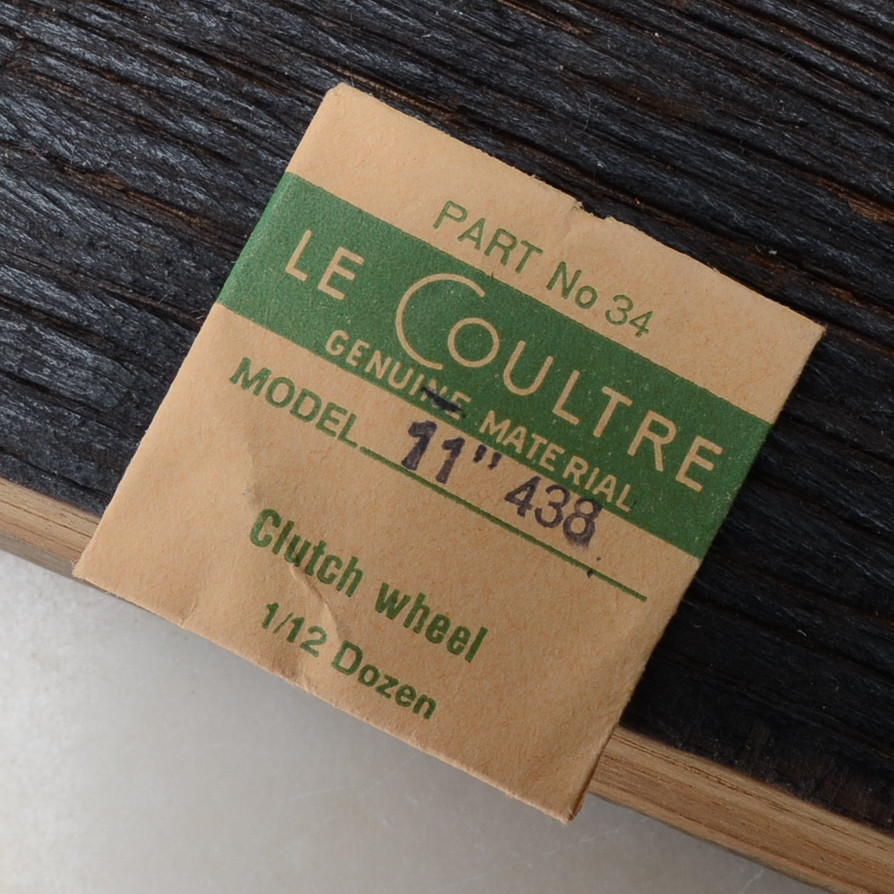 NOS LeCoultre Clutch Wheel PN# 34 Cal 438 Watchmakers Parts New Old Stock