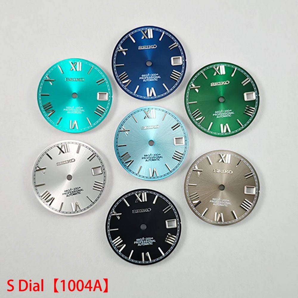 For Seiko 28.5mm Watch Dial No Luminous Fit NH35 NH36 Movement Watches Faces