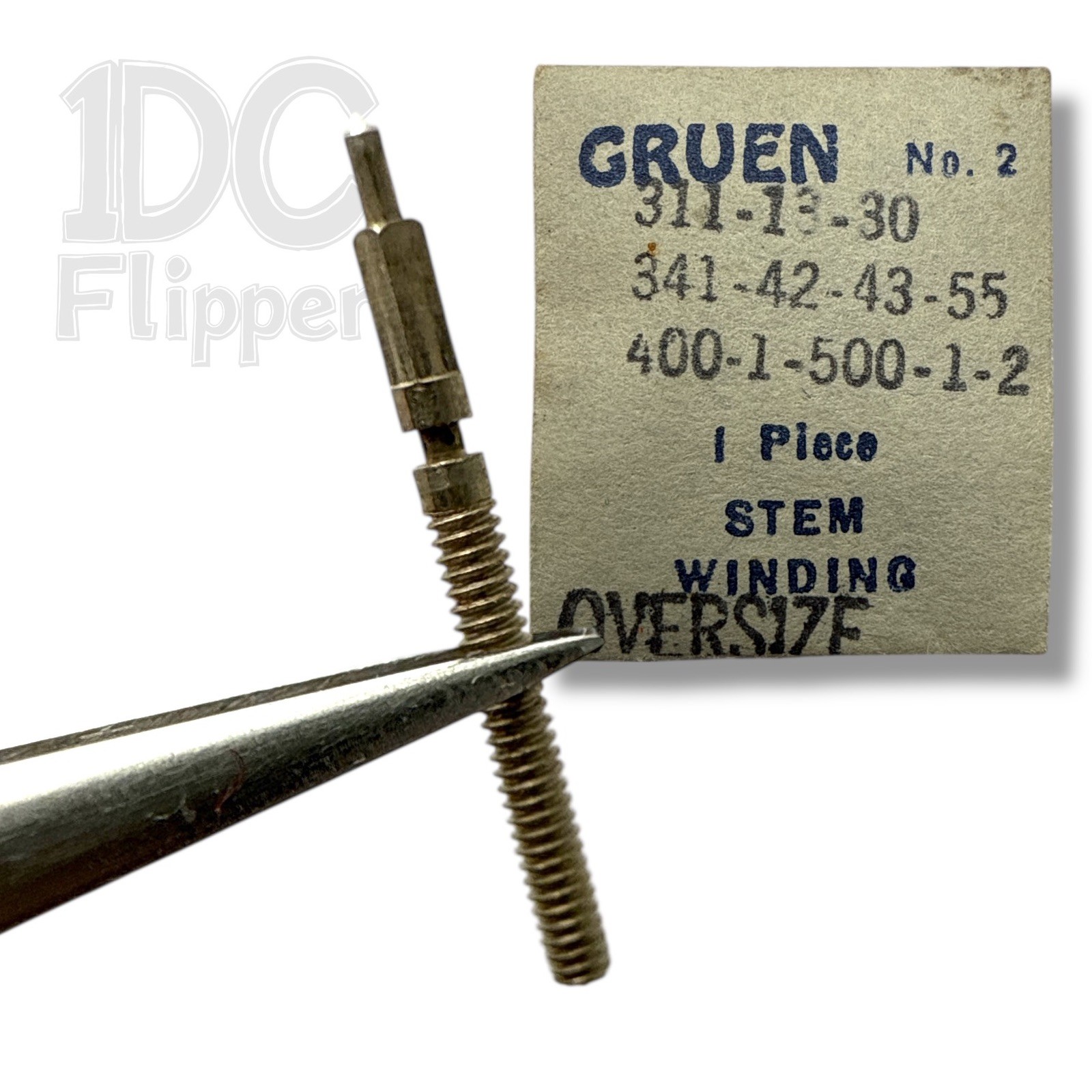 Gruen 311 WINDING STEM BestFit 200/926F 12.8mm, 1.10 Fits Multiple Read List!