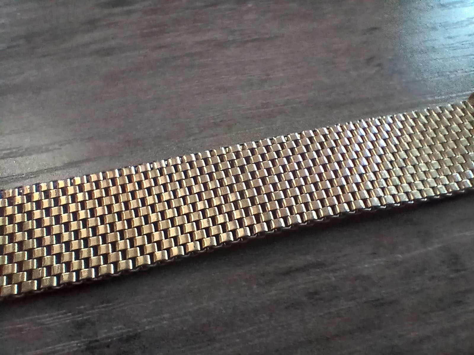 1960’s J.B. Champion 1/20 10k GF Gold Filled Mesh Watch Band Nasa – Omega