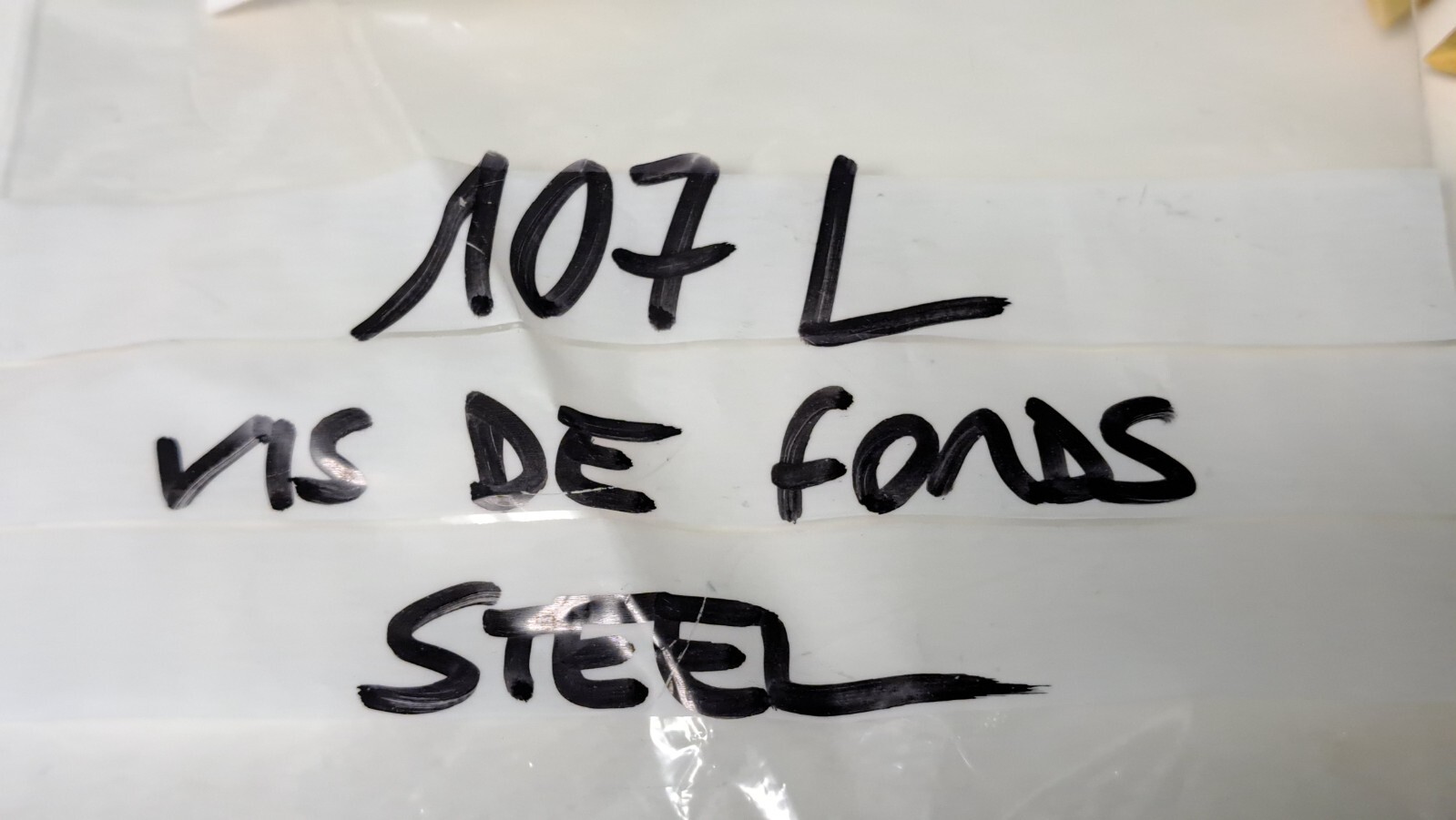 Vis de Fond 95 x 325 Watch screw for Repair STEEL 2PERORDER