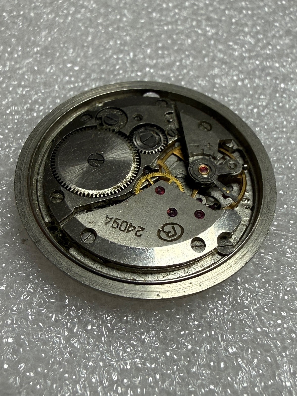 Watch movement USSR Vostok Cal.2409A plus Dial.For parts.