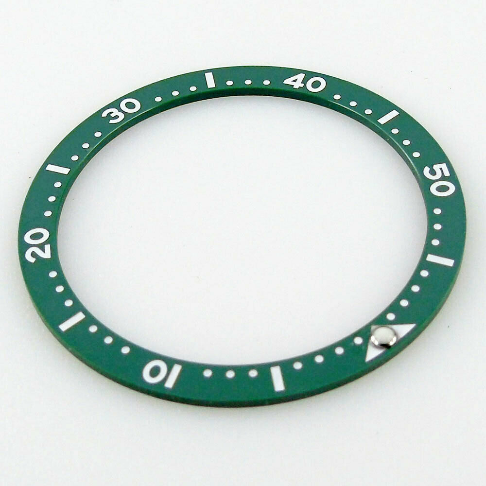 38mm*31.5mm Flat Watch Bezel Insert Aluminum/Ceramic/Steel Fit For SKX007 009