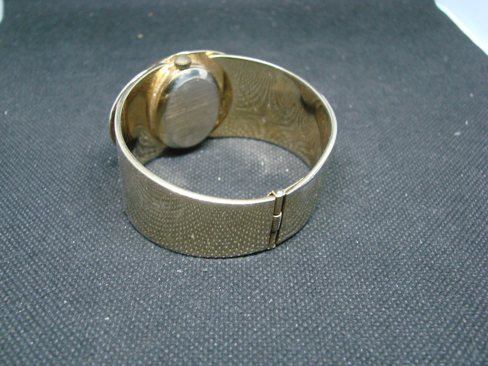 PART/REPAIR CUFF BRACELET RHAPSODY ROYAL JULES JURGENSEN WRISTWATCH ! t16a
