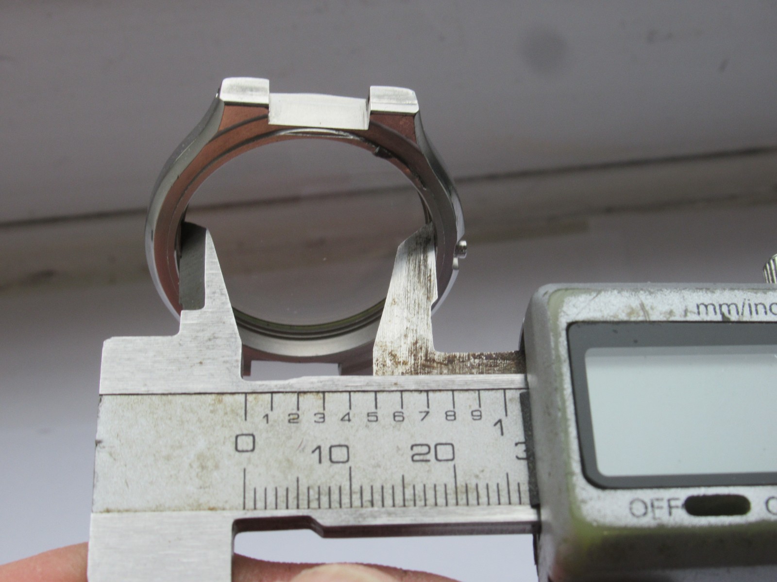 Certina DS Podium Automatic 1888 Case and Glass For Spares Parts Repairs 34mm