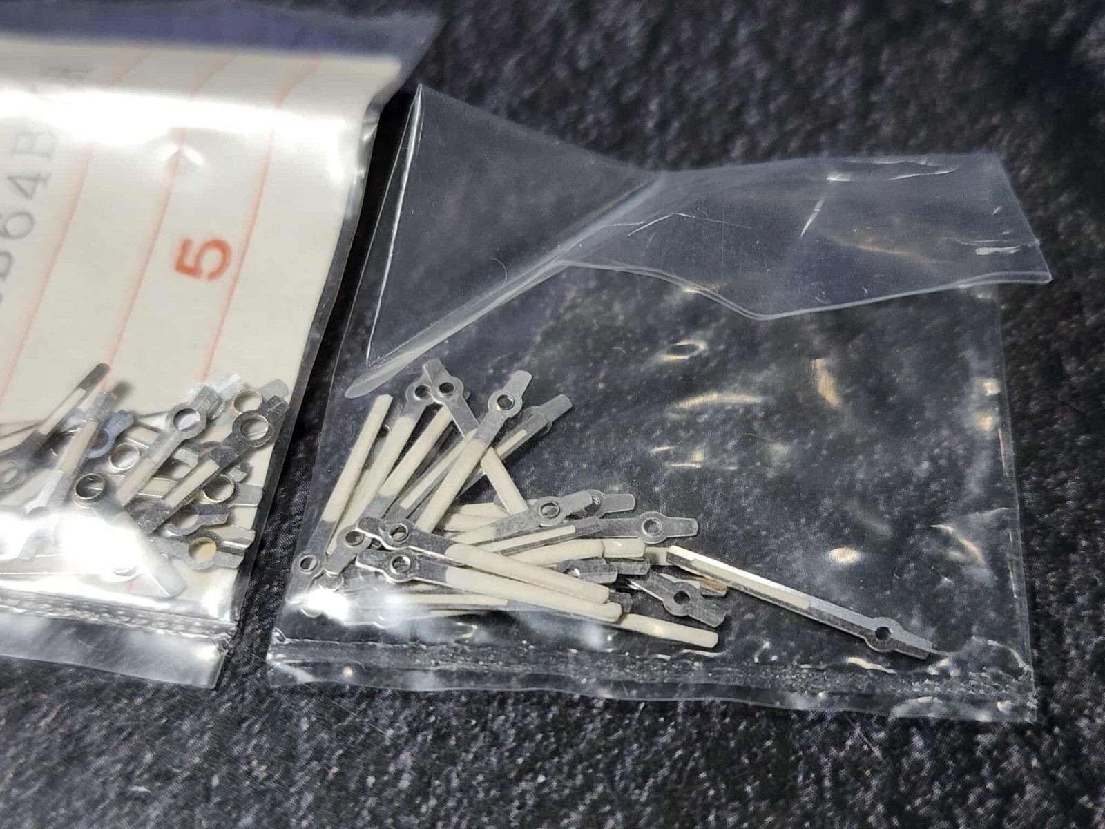 NOS GENUINE HOUR MINUTE HANDS SEIKO POGUE 6139-6002 6139-6005 6139-6015