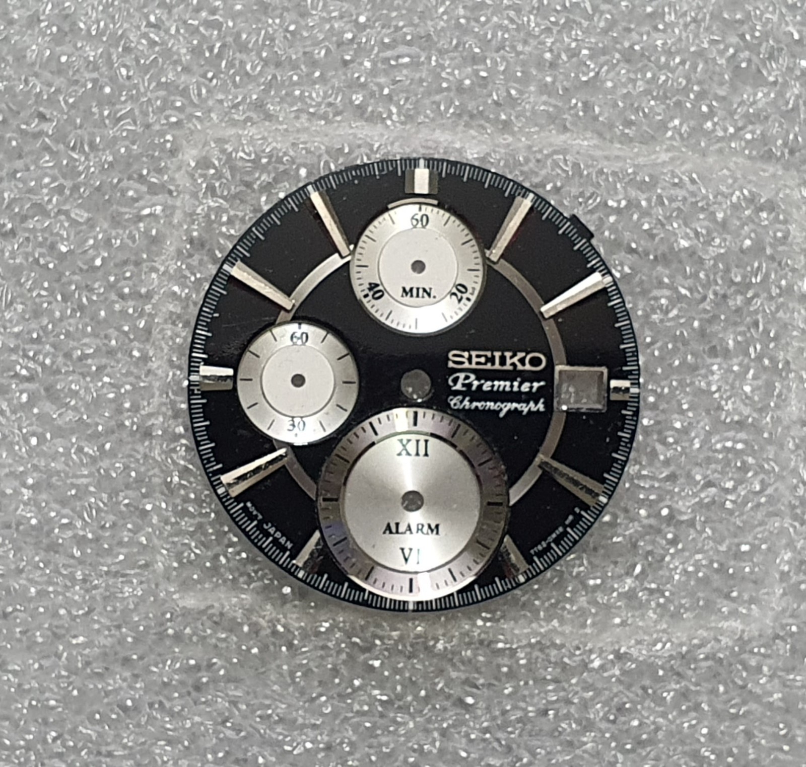 Seiko Premier Chronograph 7T62-0MX8 Watch Dial Part Genuine Seiko Dial Part