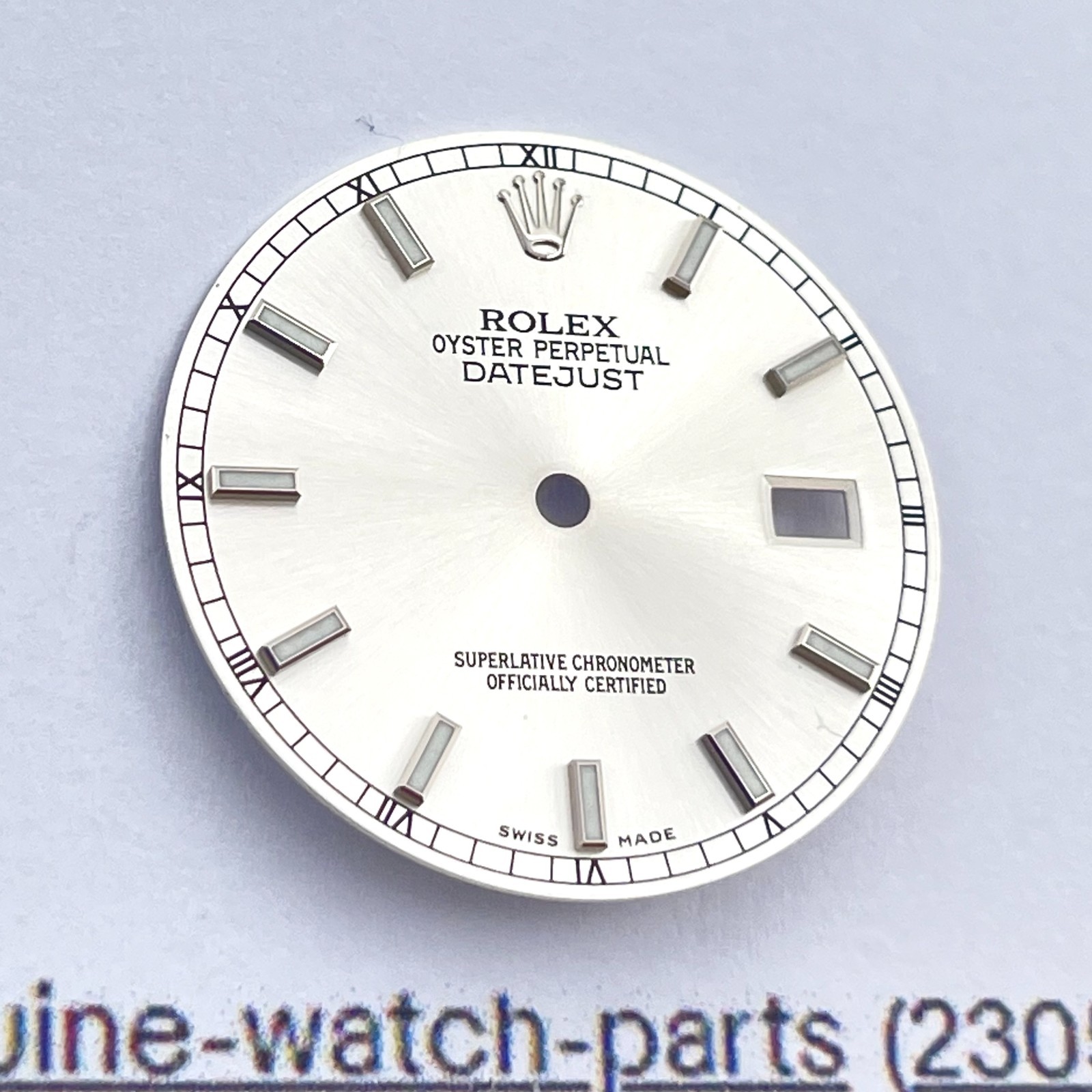 Genuine Rolex Datejust 36mm 116200 116234 Silver Dial Cal 3135 3035 Silver Gents